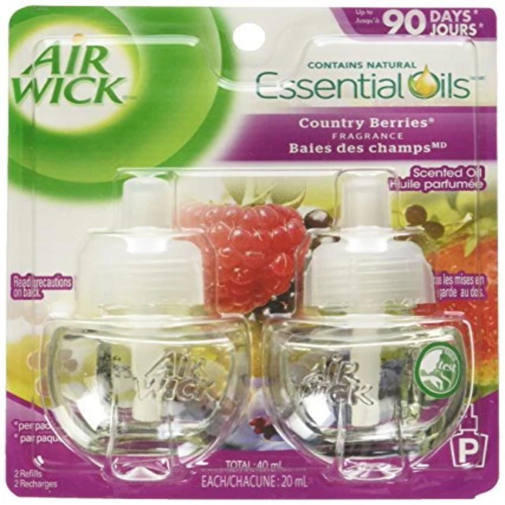 Air Wick Essential Oils White Lilac Essential Oil Plug-In Refills - 2 Pack