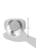 HoMedics Sound Spa Relaxation Sound Machine with 6 Nature Sounds, Silver