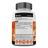 EBYSU Ashwagandha - 120 Capsules Max Strength Supplement Supports Stress Relief & Anti Anxiety Control Root Powder Pills