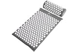 ProSource Acupressure Mat and Pillow Set for Back/Neck Pain Relief and Muscle Relaxation