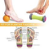 Foot Roller Massage Ball for Relief Plantar Fasciitis and Reflexology Massager for Deep Tissue Acupressure Recovery