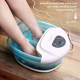 MaxKare Foot Spa Bath Bucket Massager with Heat Bubble Vibration 3 in 1 Function