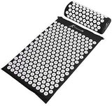 ProSource Acupressure Mat and Pillow Set for Back/Neck Pain Relief and Muscle Relaxation