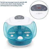 MaxKare Foot Spa Bath Bucket Massager with Heat Bubble Vibration 3 in 1 Function