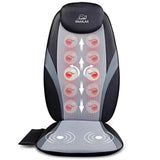 Snailax Shiatsu Massage Cushion with Heat Massage Chair Pad Kneading Back Massager