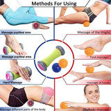 Foot Roller Massage Ball for Relief Plantar Fasciitis and Reflexology Massager for Deep Tissue Acupressure Recovery