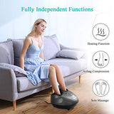 MARNUR Foot Massager Shiatsu Kneading Electric Massage Machine with Air Pressure and Heat Rolling