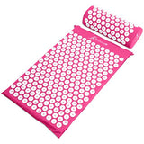 ProSource Acupressure Mat and Pillow Set for Back/Neck Pain Relief and Muscle Relaxation